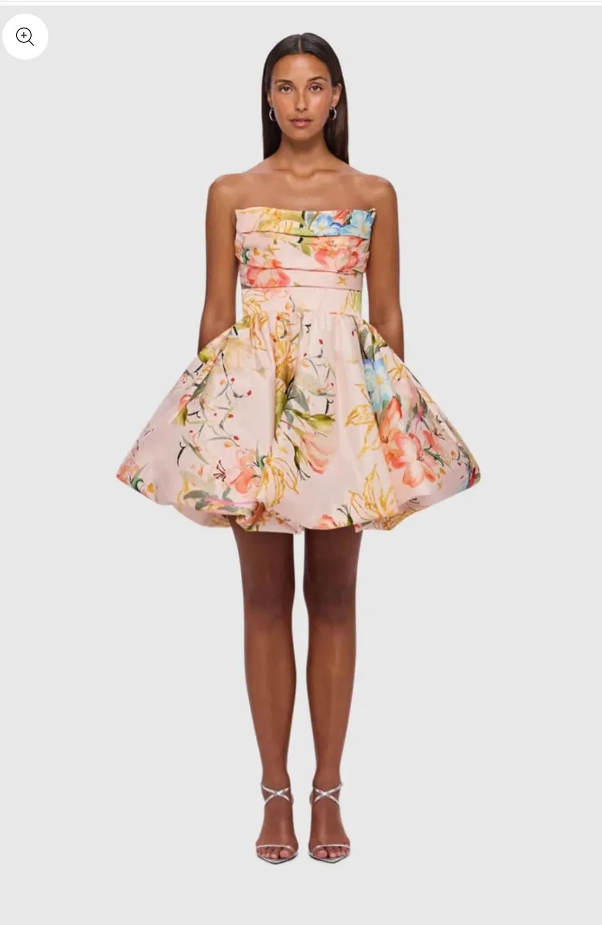 Leo Lin The Katy Bustier Mini Dress in Opulent Print Size 10 for rent on The Volte - main image