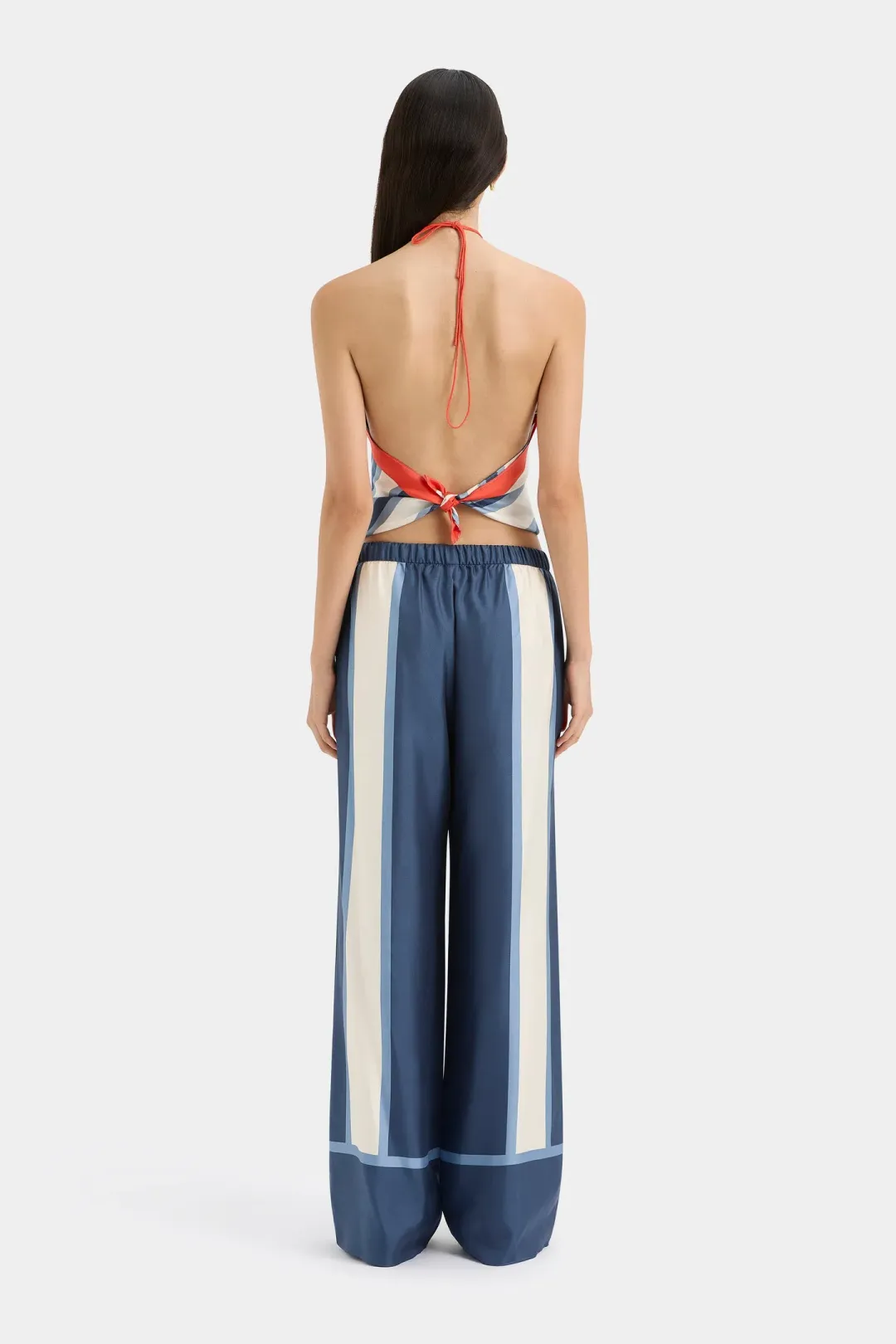 Sir The Label Dazed Scarf One Size and Pant Size 2 /AU 10 Set in Studio Print  for rent on The Volte - main image
