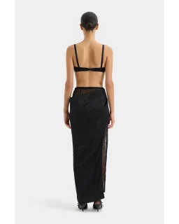 Sir The Label Dunya Bralette and Skirt Set Black Size AU 8 for rent on The Volte - image 3