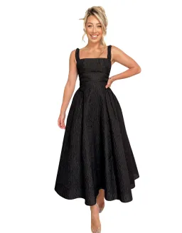 Rachel Gilbert Sophy Strap Dress Black Size 4/ AU 14 for rent on The Volte - image 1