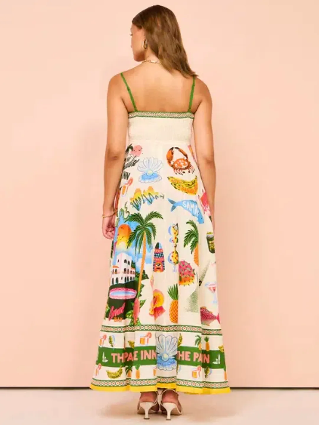 Alemais Paradiso Sundress In Multi Size 6 for rent on The Volte - main image