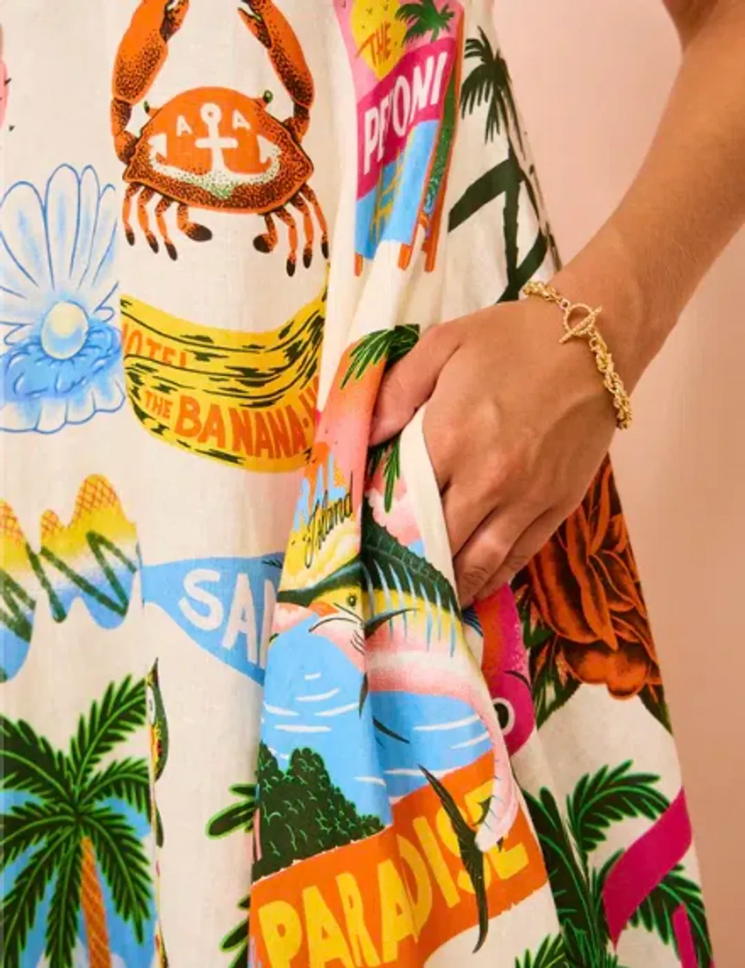 Alemais Paradiso Sundress In Multi Size 6 for rent on The Volte - main image
