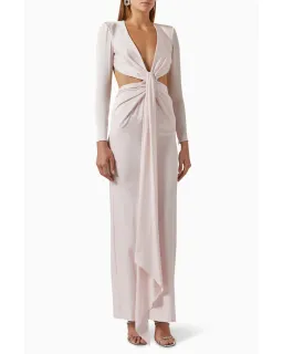 Alex Perry Dalten Dress Light Pink Size AU 8 for rent on The Volte - image 1