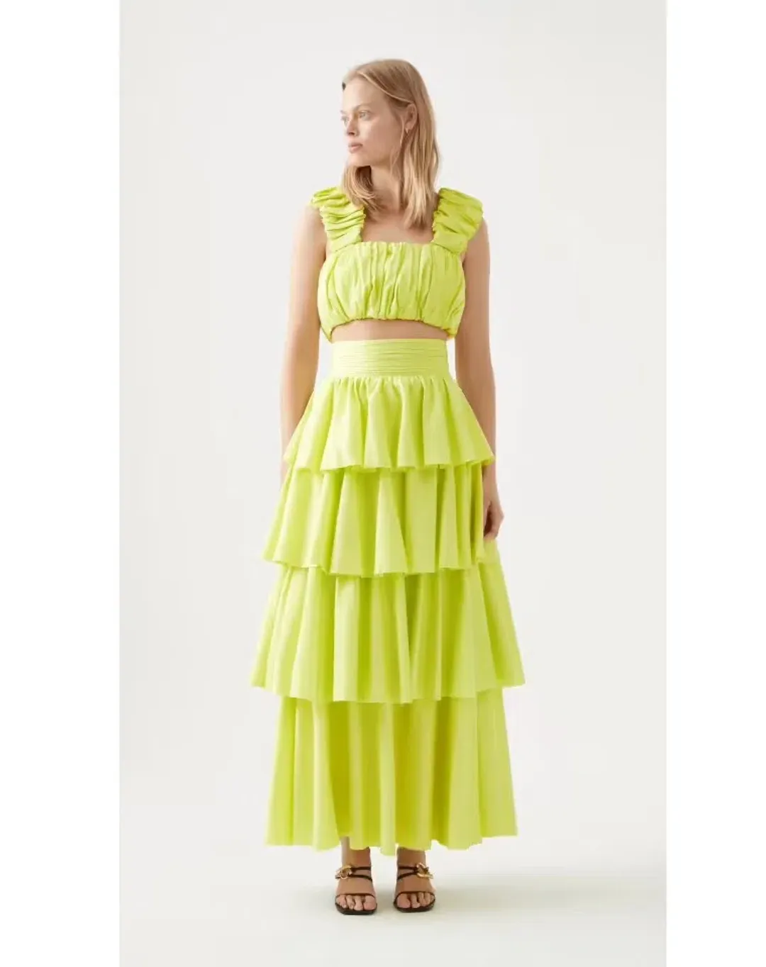Aje Medina Set Lemon Size 8 for rent on The Volte - main image