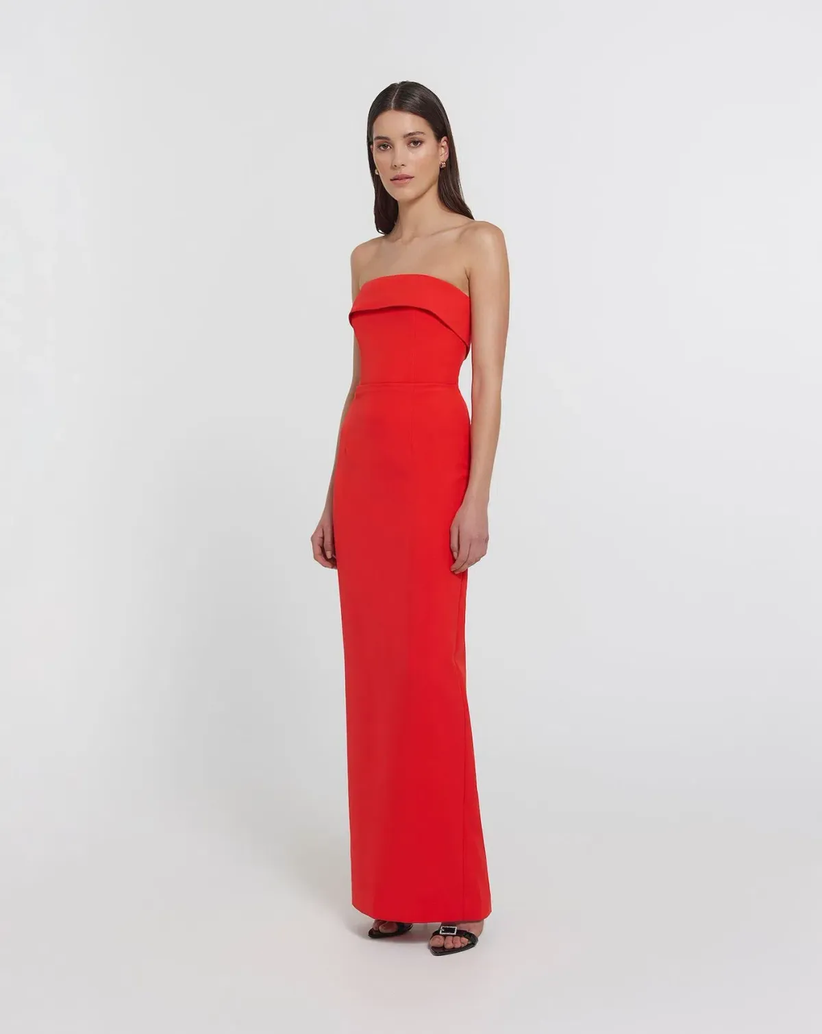 Kianna Sutton Gown Red Size 6 for rent on The Volte - main image