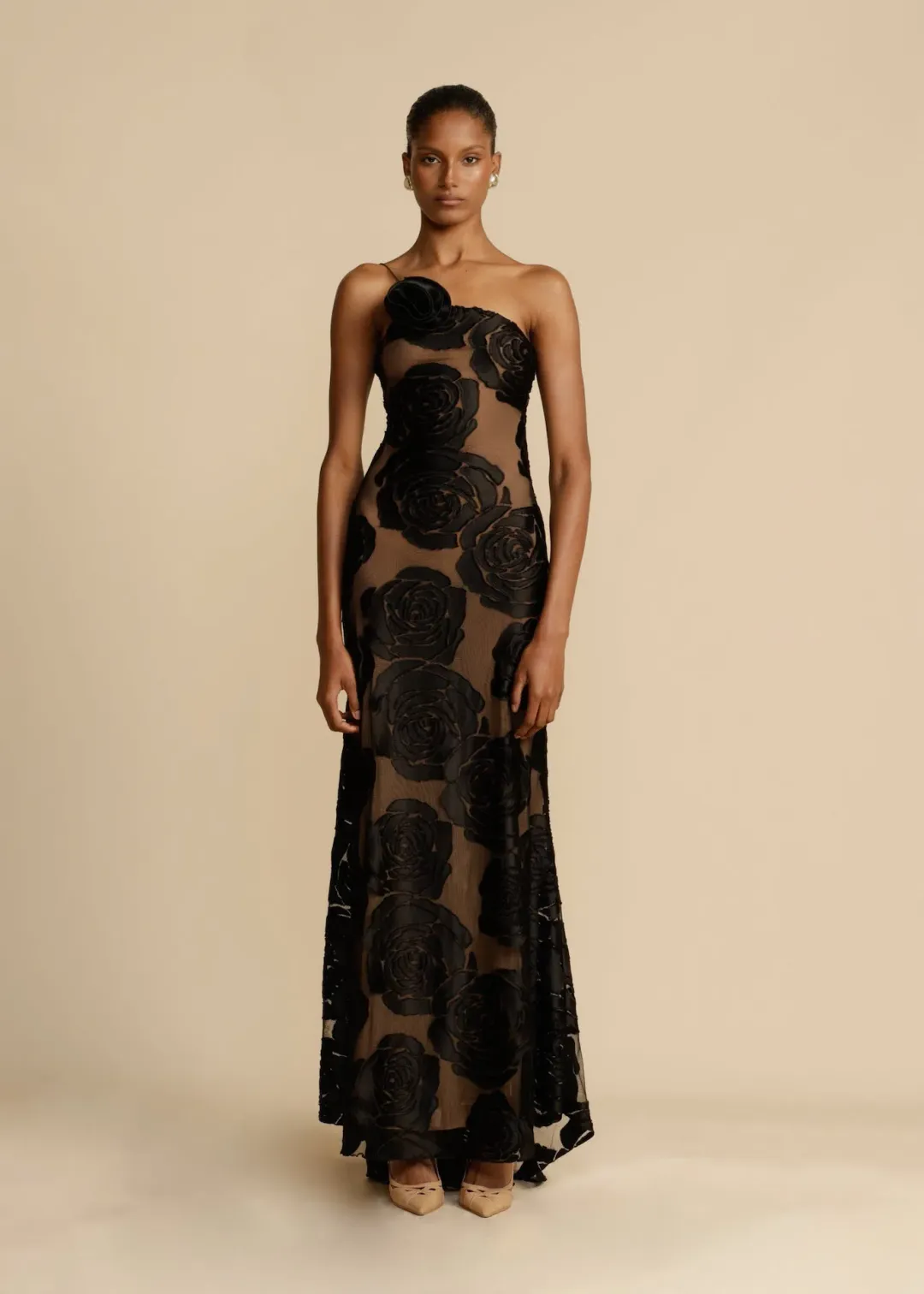 Arcina Ori Marcella Dress Black Size XS / AU 6 for rent on The Volte - main image
