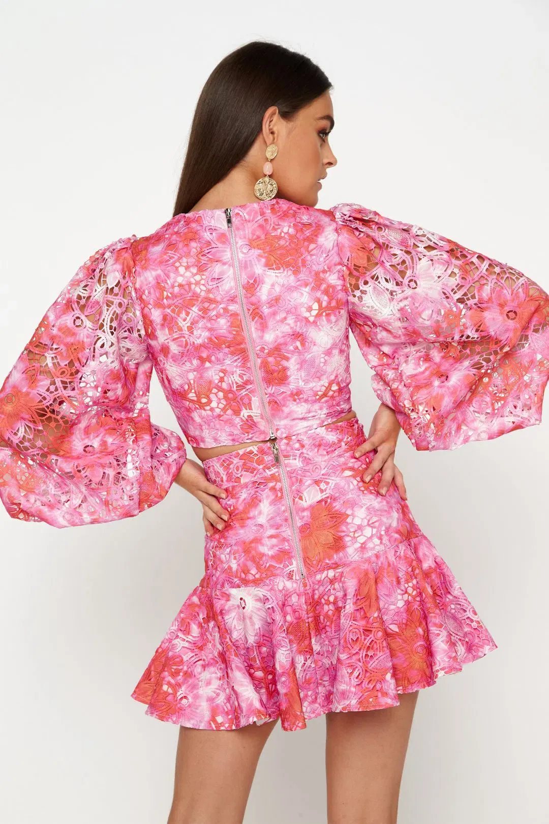 Mossman The Wonderland Top Multi Floral Size 8 for rent on The Volte - main image