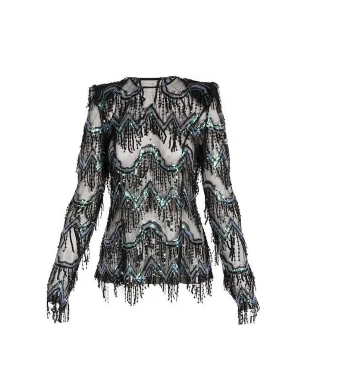 Zhivago Rip Her to Shreds Top Multi Size 10 for rent on The Volte - main image
