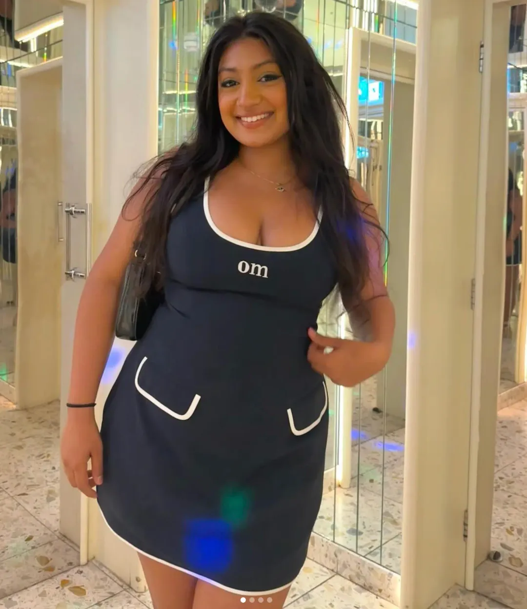 Odd Muse Ultimate Muse Tennis Mini Dress Navy Size 10 for rent on The Volte - main image