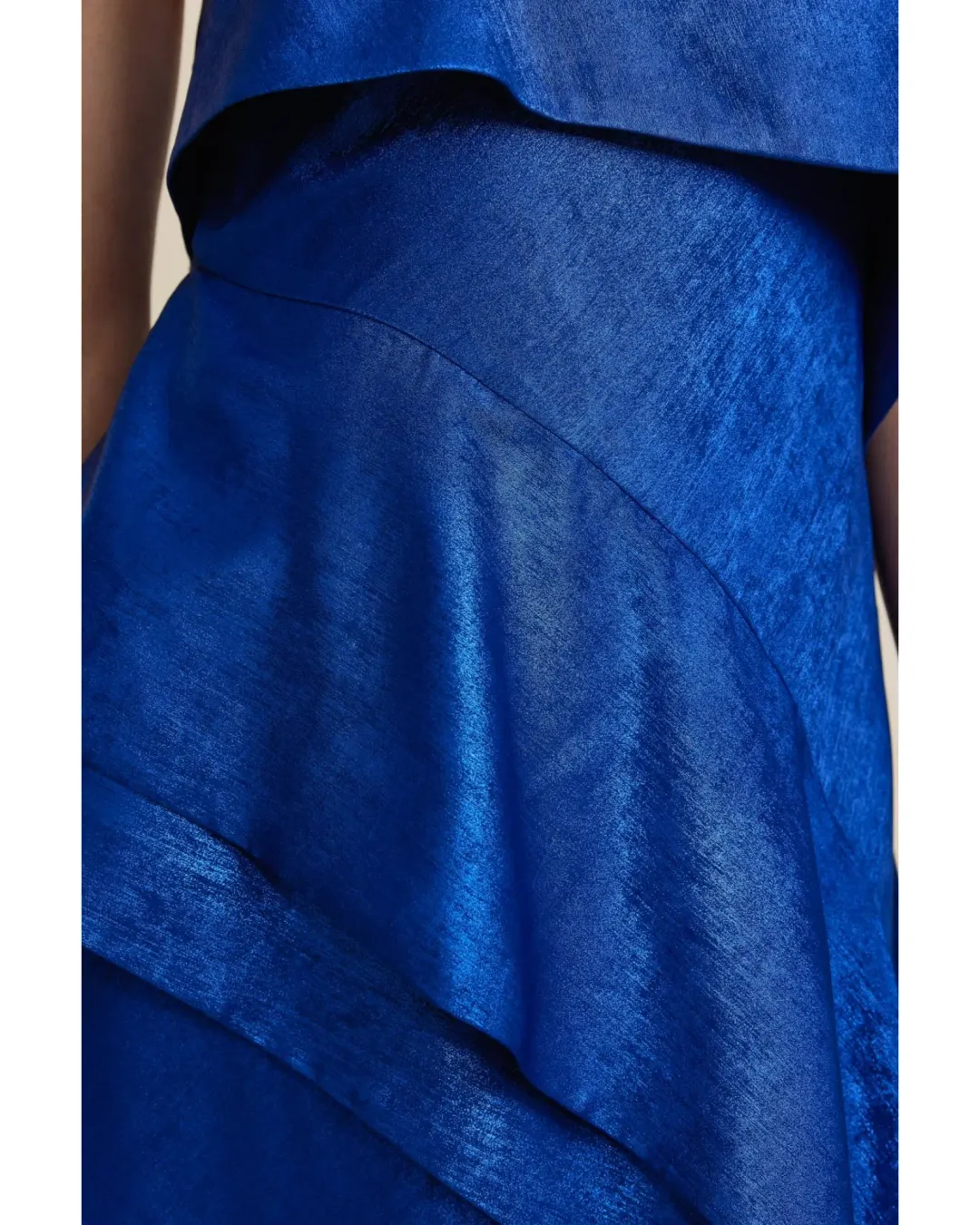 Acler Harley Midi Dress Regal Blue Size AU 14 for rent on The Volte - main image