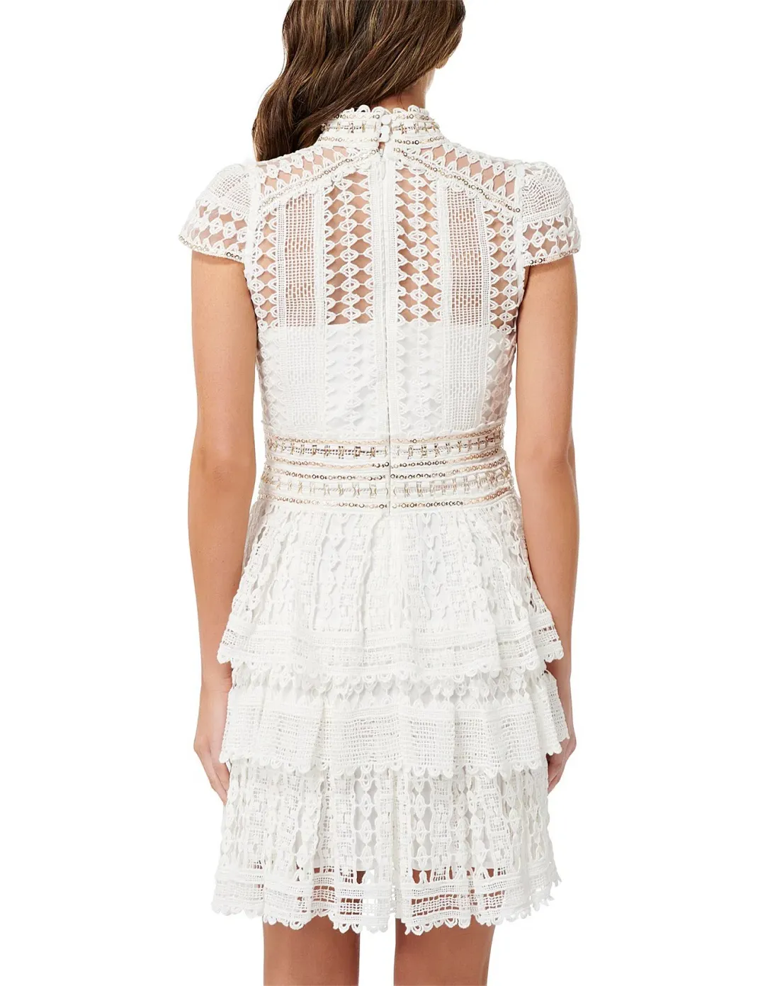 Thurley Tropic of Capricorn Dress White Size 12  for rent on The Volte - main image