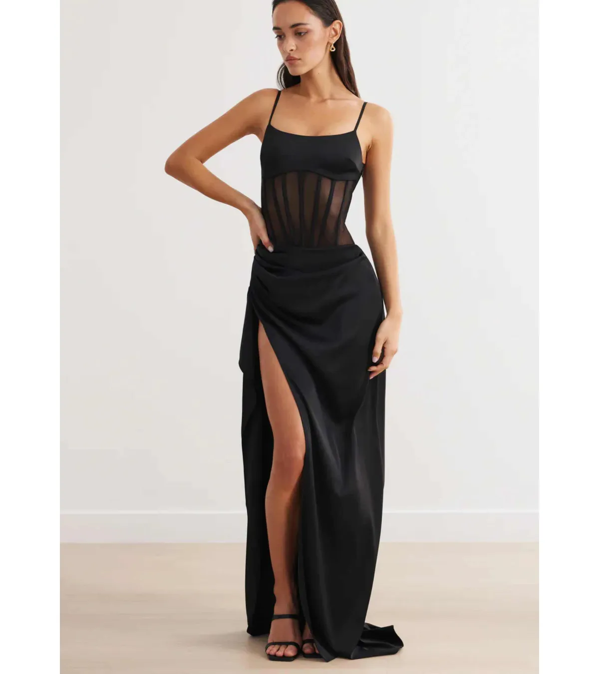 Lexi Estelle Dress Black Size 8 for rent on The Volte - main image