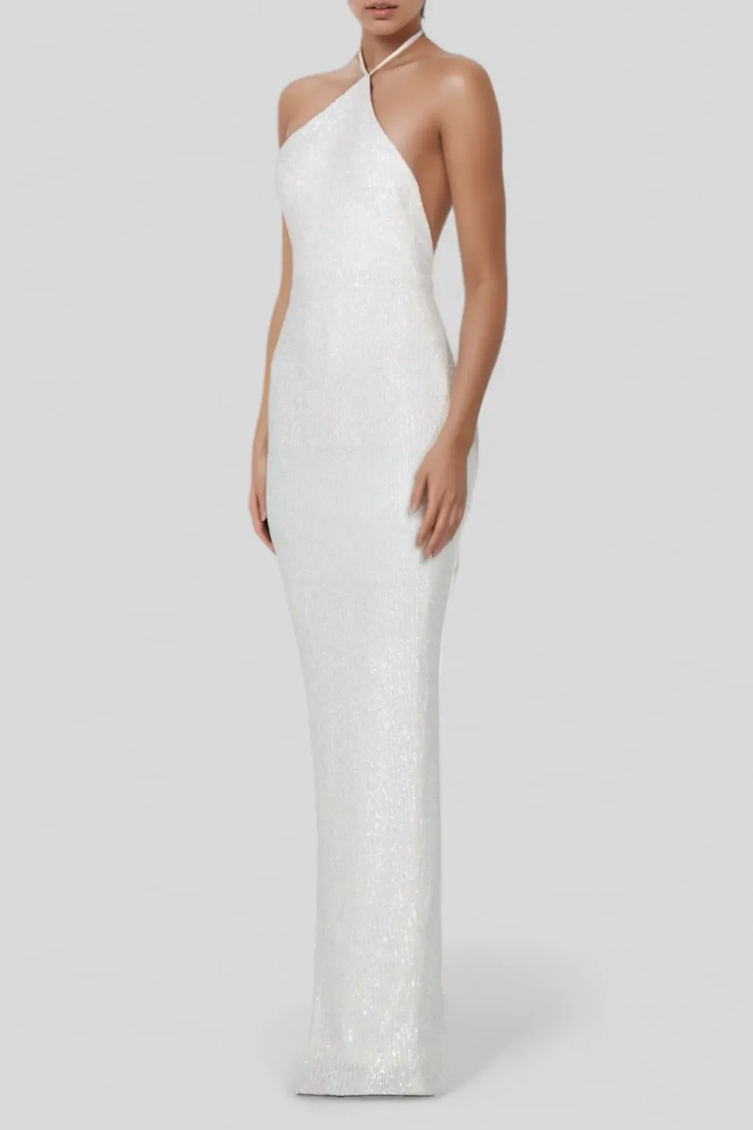 Nookie Treasure Gown in White Size 8 for rent on The Volte - main image