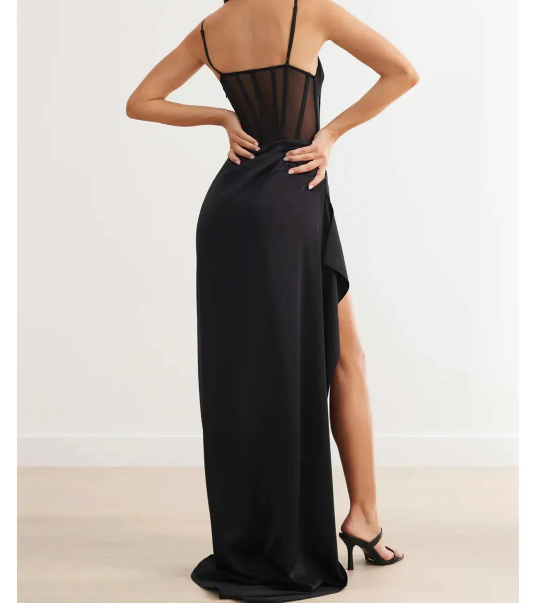 Lexi Estelle Dress Black Size 12 for rent on The Volte - main image