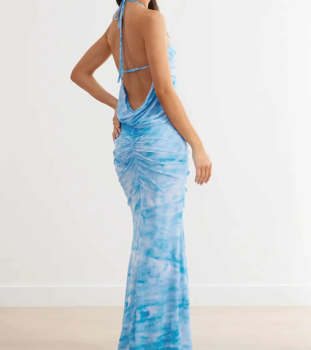 Lexi Amber Dress Blue Size 10 for rent on The Volte - main image