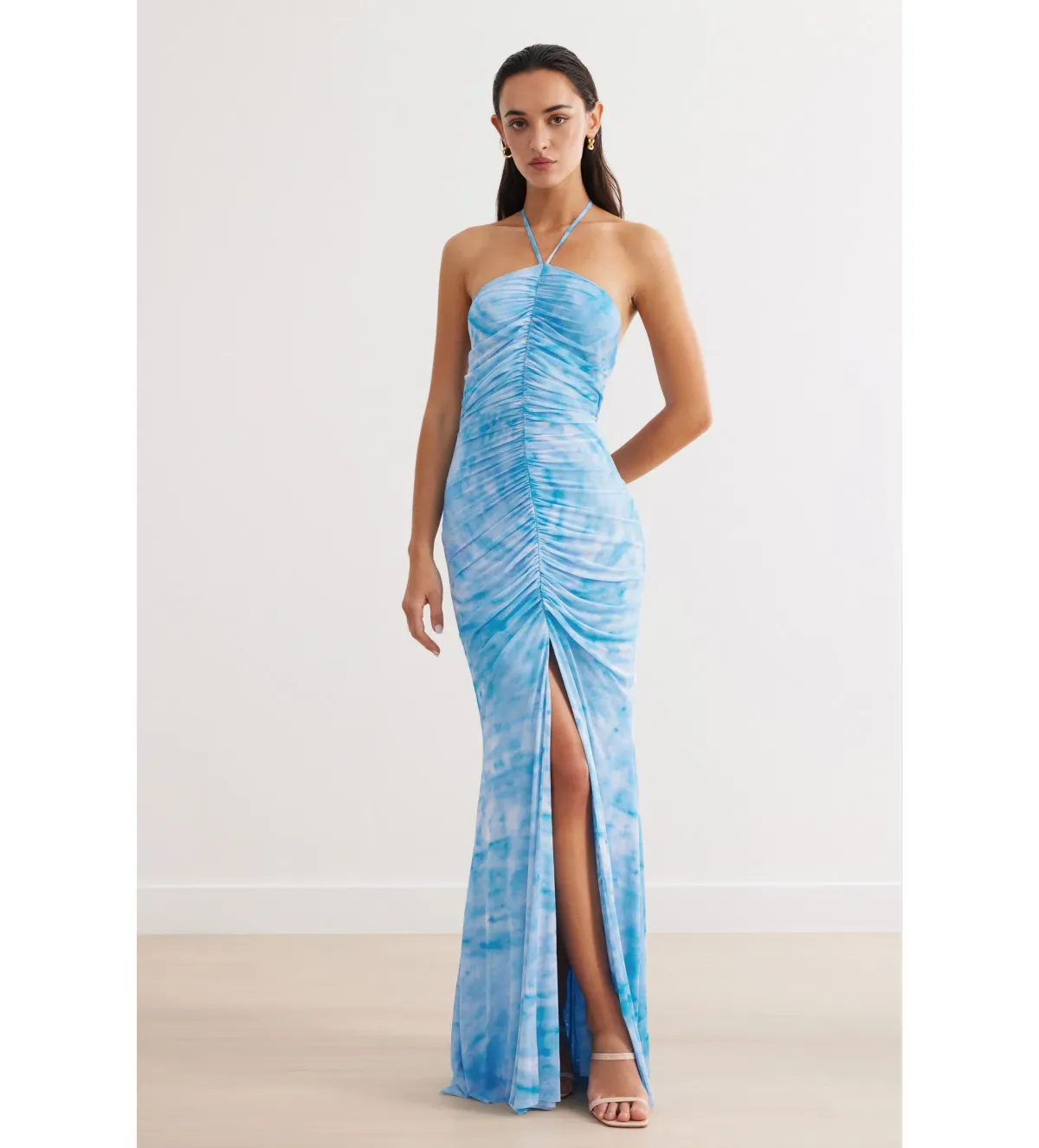 Lexi Amber Dress Blue Size 10 for rent on The Volte - main image