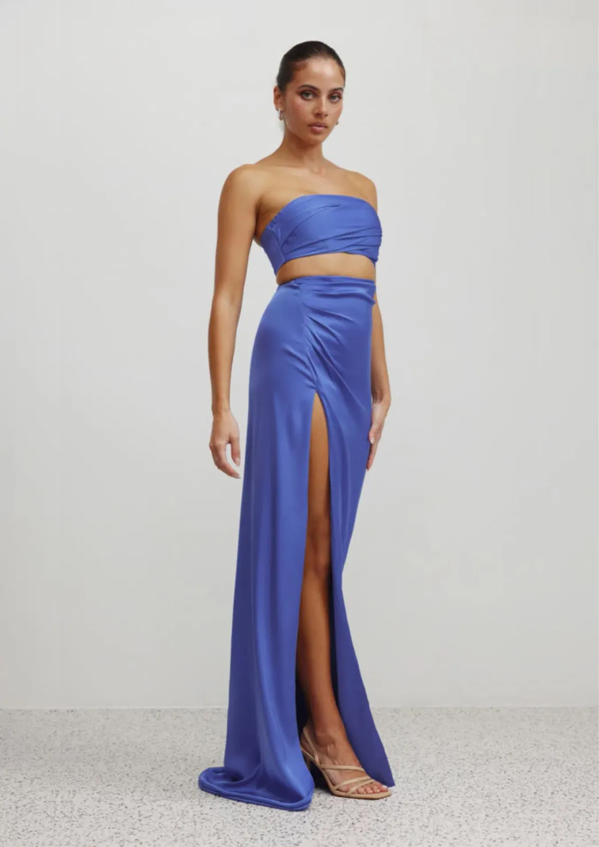 Lexi Apollo Dress Pacific Blue Size 10 for rent on The Volte - main image