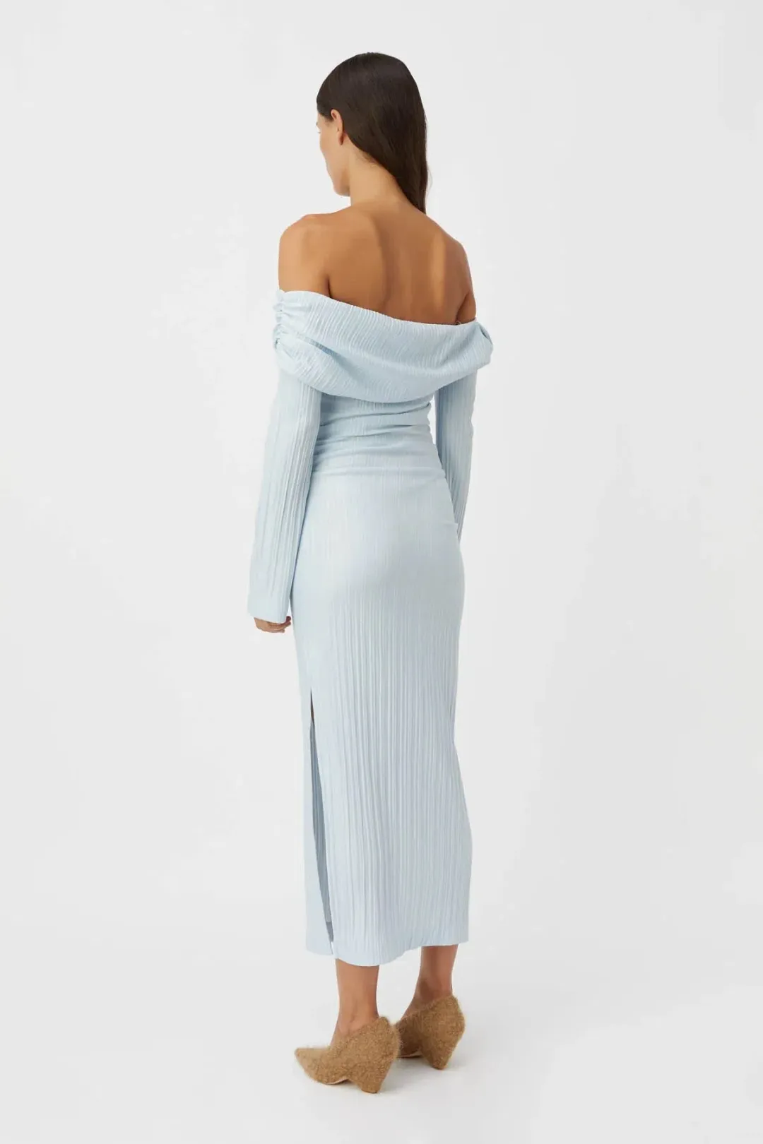 Camilla and Marc Shaw Dress in Sky Blue Size AU 8 for rent on The Volte - main image