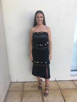 Prem The Label Gladiator Midi Dress Size 6 for rent on The Volte - image 1