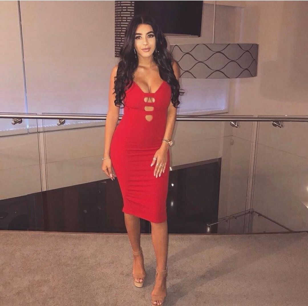 That red dress  for rent on The Volte - main image