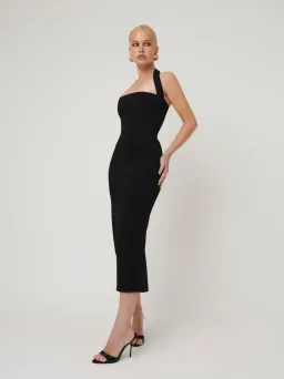 Effie Kats Meline Midi Dress Black Size S / AU 8 for rent on The Volte - image 4