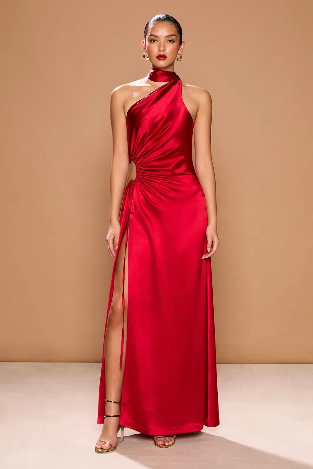 Sonya Moda Alia Dress in Sorrento Red Size 8 for rent on The Volte - main image