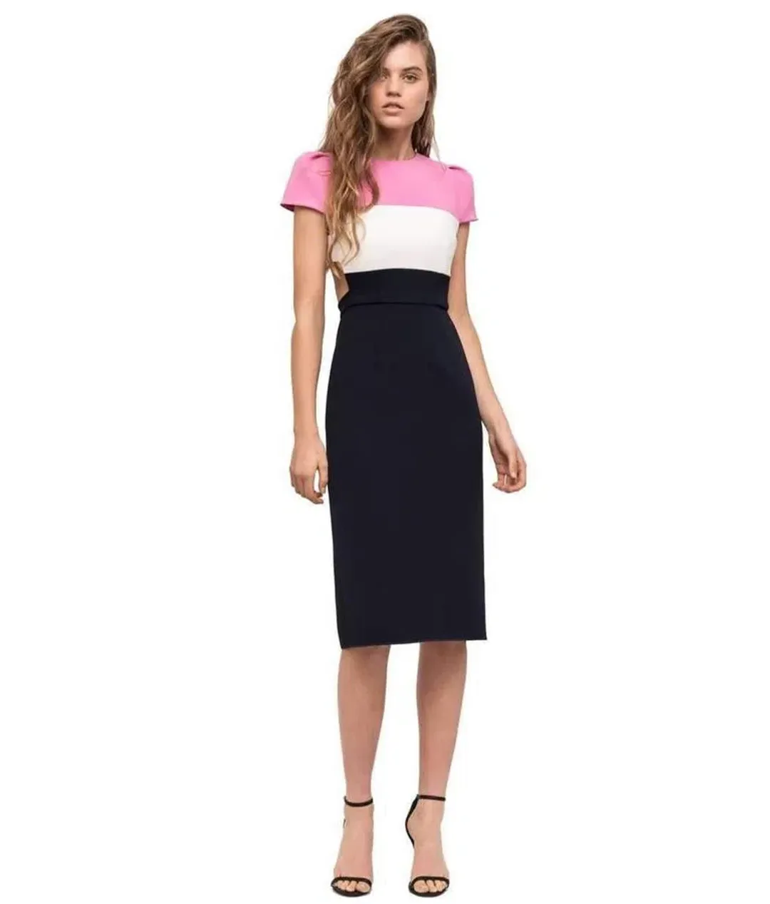 Yeojin Bad Luna Midi Dress Multi Size 8 for rent on The Volte - main image