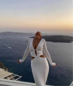 Arcina Ori Aston Dress Ivory Size 6 for rent on The Volte - image 4
