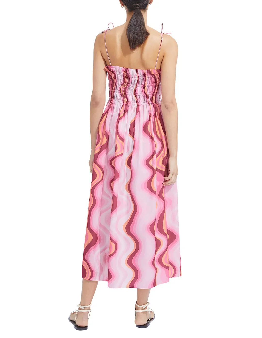 Steele Mirabella Midi Dress Groovy Print Size L / AU 12 for rent on The Volte - main image