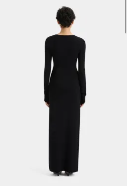 Sir The Label  Kinetic Beaded Maxi Dress Black Size 3 / Au 12 for rent on The Volte - image 2