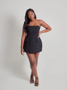 Odd Muse The Ultimate Muse Strapless Mini Dress Black Size 14 for rent on The Volte - image 6