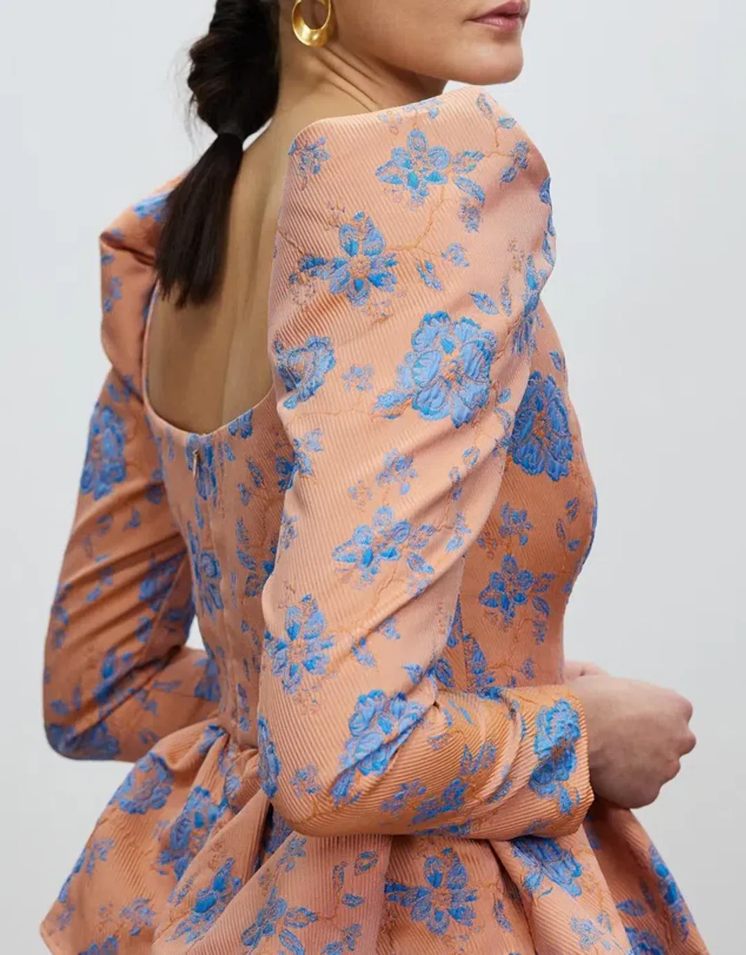 Nicola Finetti Lolly Mini Dress Multi Floral Size 10 for rent on The Volte - main image