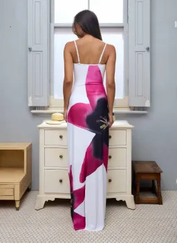 With Harper Lu Slip Dress Pearl Lily Floral Size M / AU 10 for rent on The Volte - image 2