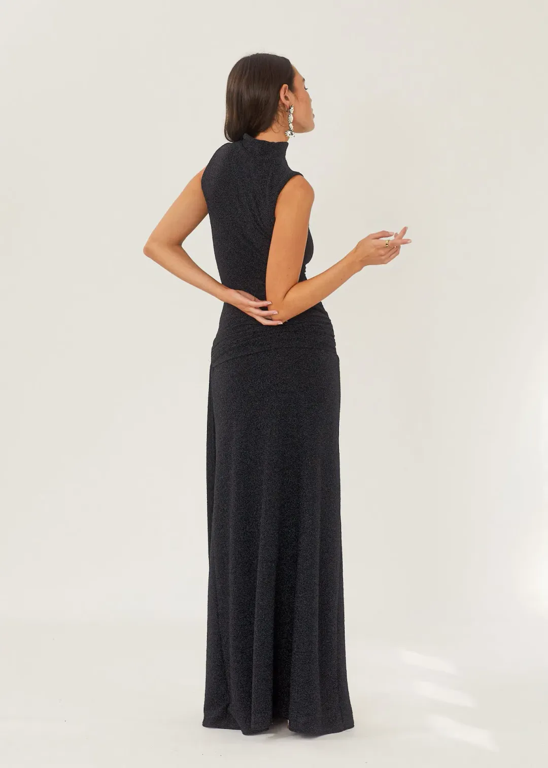 Arcina Ori Monica Maxi Dress Midnight Blue Size XS / AU 6 for rent on The Volte - main image