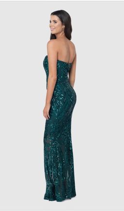 Pilgrim Melanie Sequin Dress Green Size 8 for rent on The Volte - image 3