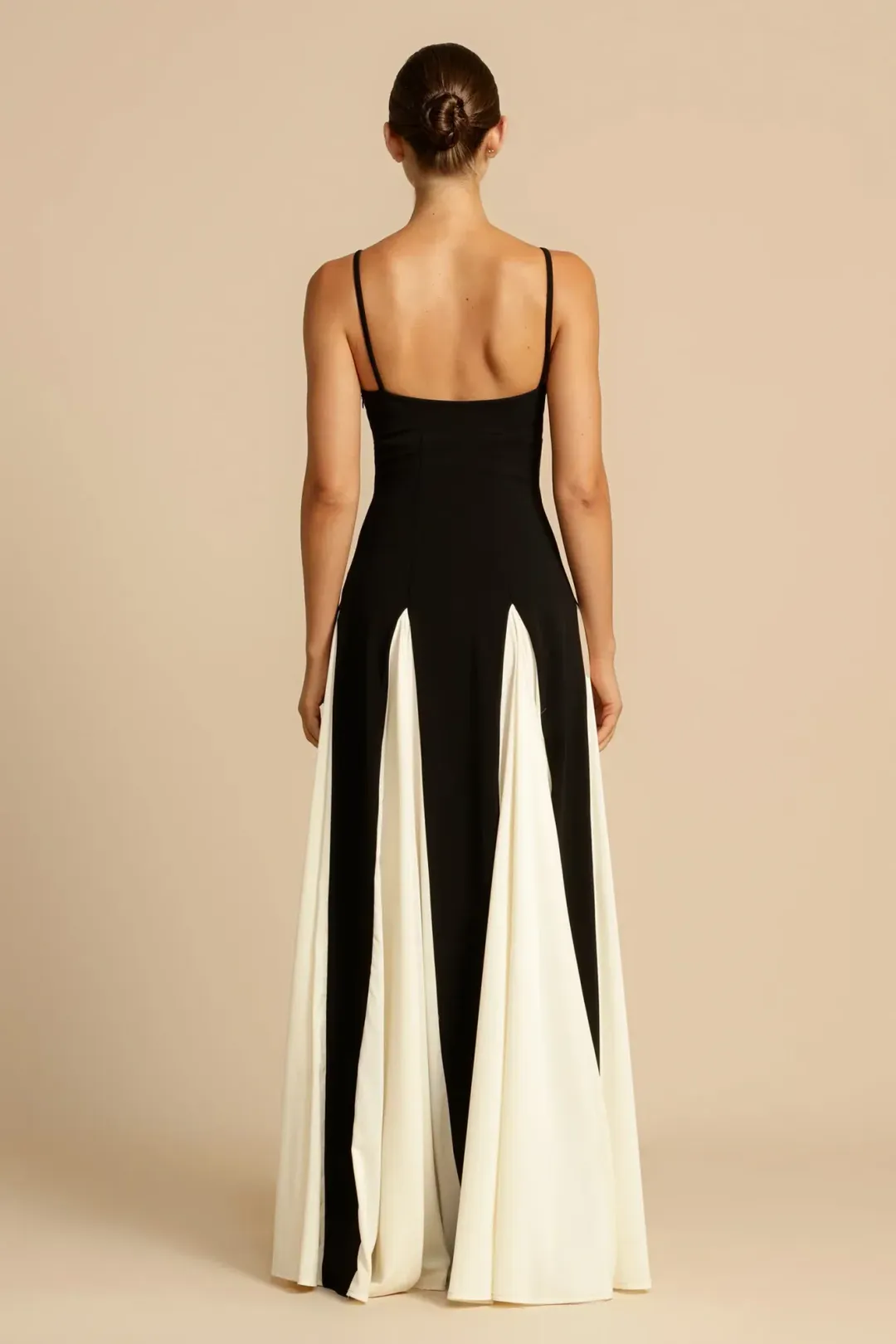 Arcina Ori Paloma Dress Black/White Size 10 for rent on The Volte - main image