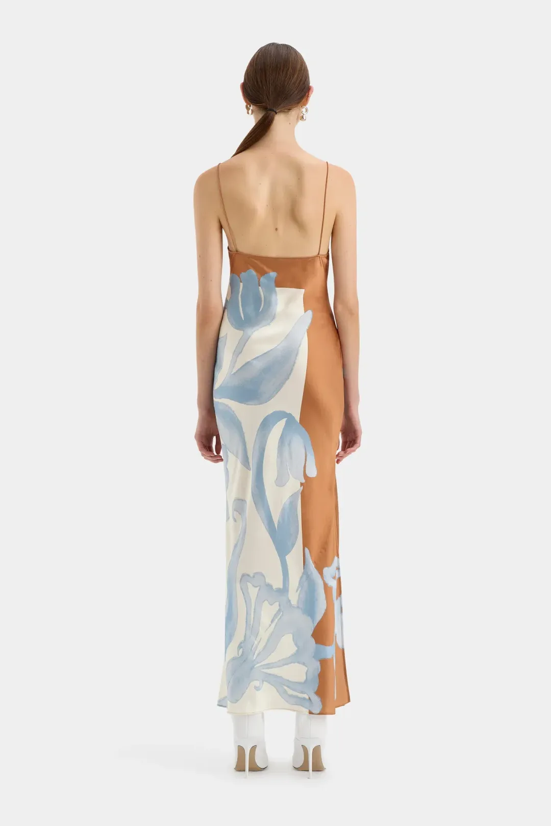 Sir the Label Sorrento Slip Dress Print Size 1/ AU 8 for rent on The Volte - main image