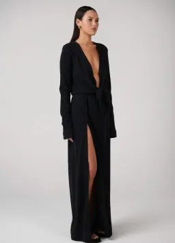 Bayse Rayna Maxi Dress Black Size 10 for rent on The Volte - image 2