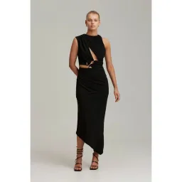 C/MEO Collective Entropy Dress Black Size AU 10 for rent on The Volte - image 1
