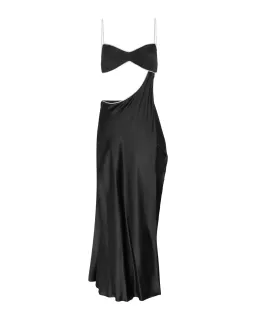Michael Lo Sordo Symic Crystalline Luna Dress Black Size AU 8 for rent on The Volte - image 5