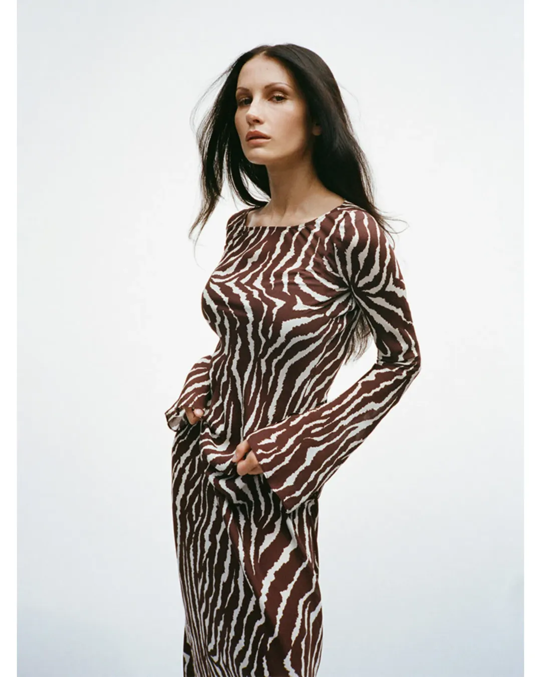 Realisation Par The Gia Dress in Animal Print Size AU 10 for rent on The Volte - main image