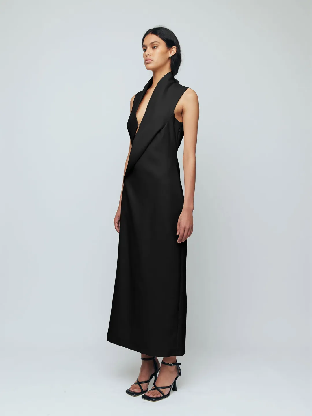 Wynn Hamlyn Harry Dress Black Size 10 for rent on The Volte - main image