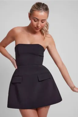 Odd Muse The Ultimate Muse Strapless Dress Black Size S/ AU 8 for rent on The Volte - image 2