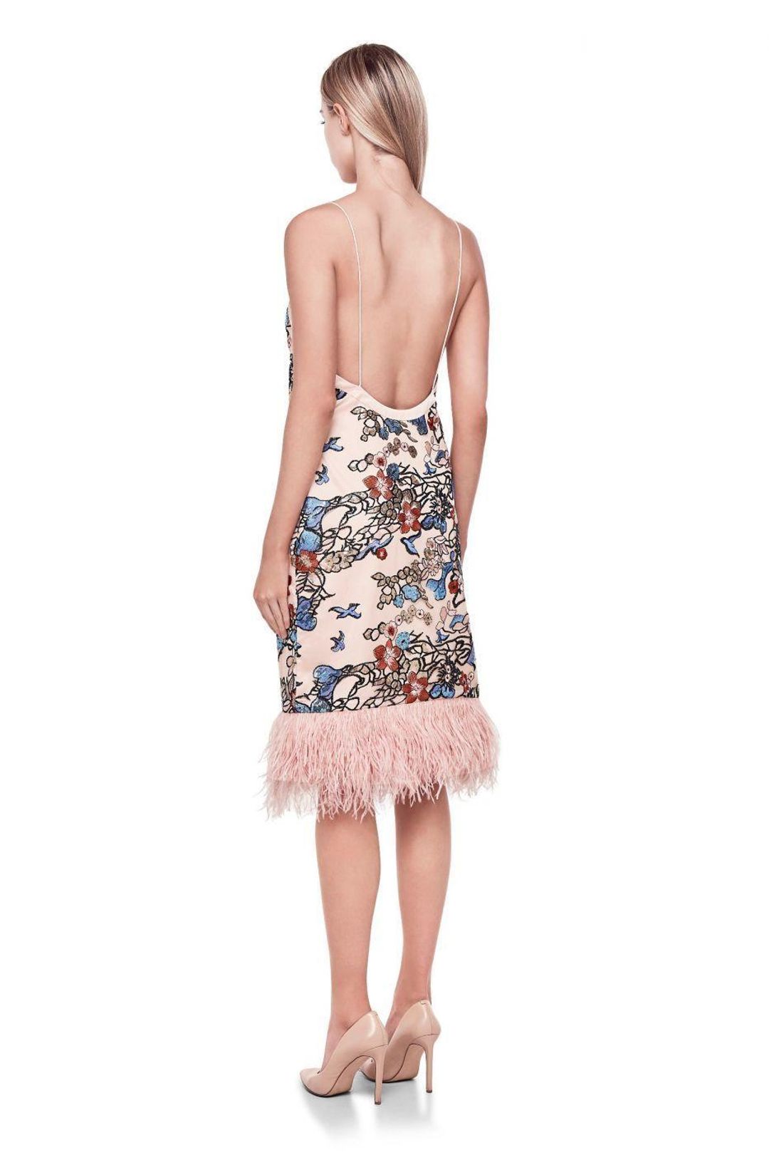 Leo Lin Vivid Love Dress Sequin Size 10 for rent on The Volte - main image