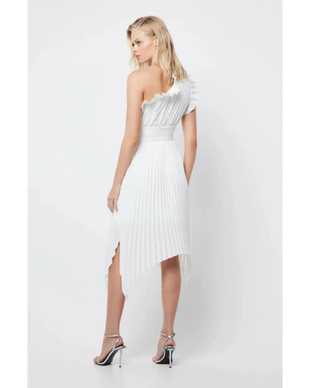 Mossman Lady Like Dress in White Size AU 10 for rent on The Volte - main image