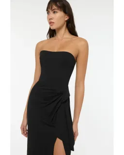 Manning Cartell Asymmetrical Games Gown Black Size AU 6 for rent on The Volte - image 2