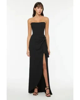 Manning Cartell Asymmetrical Games Gown Black Size AU 6 for rent on The Volte - image 1