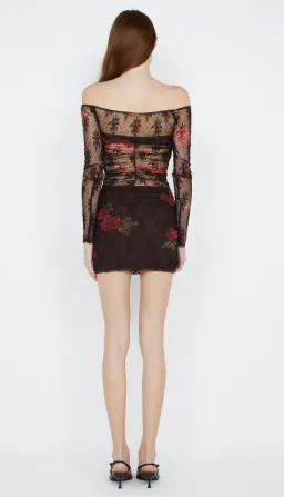 🤎 BEC & BRIDGE DESERT ROSE LONG SLEEVE MINI DRESS SIZE 10🤎 for rent on The Volte - image 2