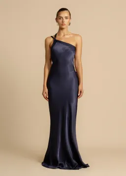 Acrina Ori Monique Dress // Navy // Size 8  for rent on The Volte - image 2