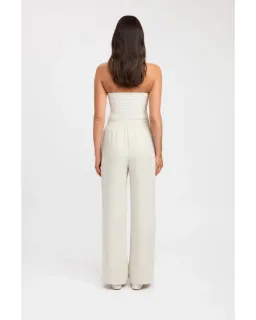 Kookai Tayla Trim Top Coconut Milk Size 34 / AU 6 for rent on The Volte - image 3